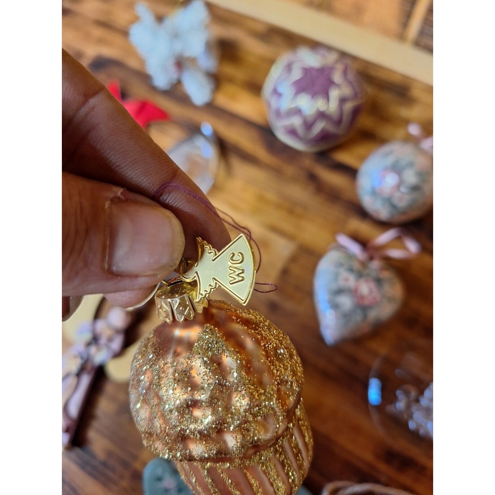 Lot of 14‎ Vtg Christmas Tree Ornaments Random Lot - Picture 8 of 9